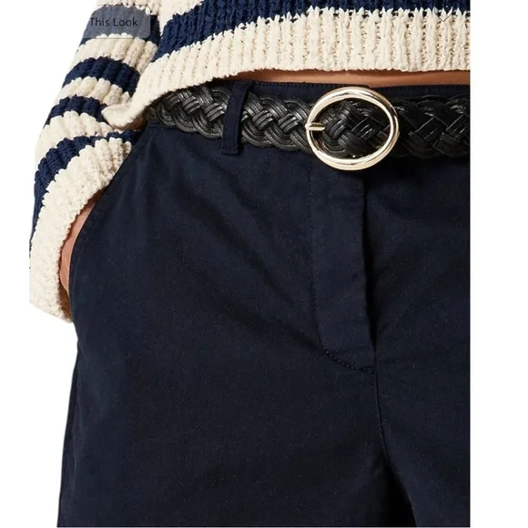 J Crew Black 7 Inch Heritage Chino Short Womens Size 6 - Picture 2 of 12